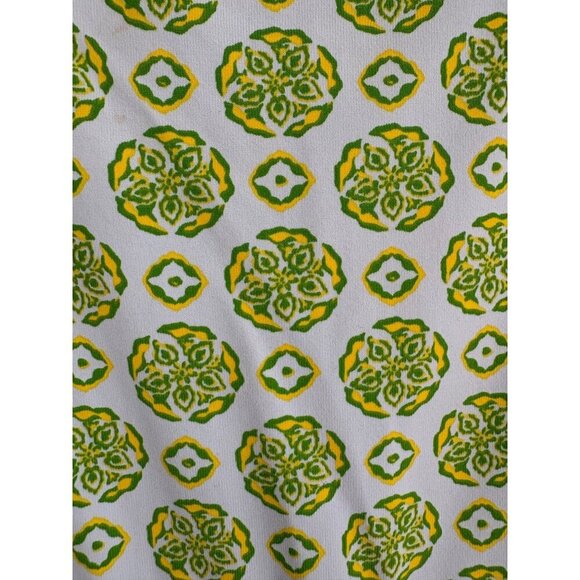 J. McLaughlin Short Sleeve Spring Catalina Cloth Dress Blue Green Print Size XS - Picture 4 of 11